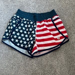 American flag shorts